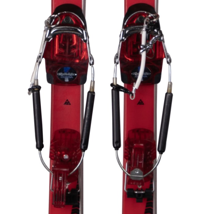 Ski Télémark occasion K2 Super Stinx + fixations N75 - Qualité A