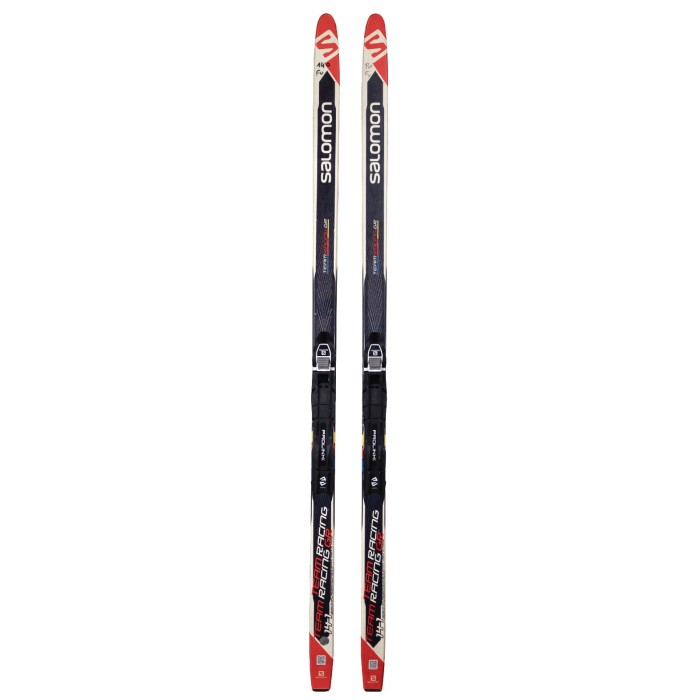 Langlaufski Salomon Team Racing GR + bindung Prolink - Qualität A