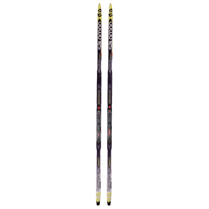 Sci di fondo Salomon Equipe RC Skin + attacchi SNS Pilot - Qualità A
