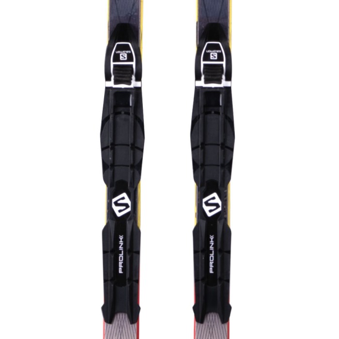 Esquí de fondo Salomon Equipe 8 Skate + Fijaciones Prolink - Calidad A