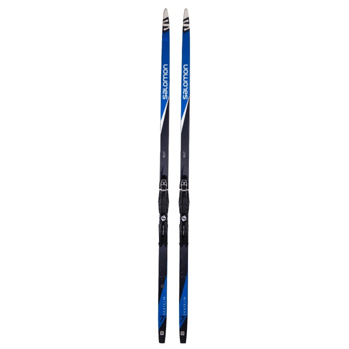 Ski de fond skating occasion Salomon RS 7 + fixation Prolink - Qualité A