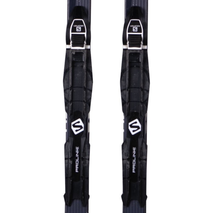 Ski de fond skating occasion Salomon RS 7 + fixation Prolink - Qualité A