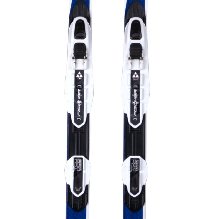 Ski de fond occasion Fischer X Fibre Crown + fixation NNN - Qualité A