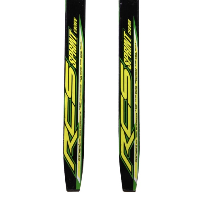 Ski de fond occasion junior Fischer RCS Sprint Crown + fixation NNN - Qualité A