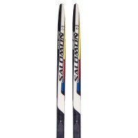 Ski de fond occasion skating junior Salomon Equipe JR + fixation SNS Profil - Qualité A