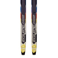 Esqui de fondo clasico que requiere encerado Salomon Equipe Jr CL + fijaciones Prolink - Calidad A
