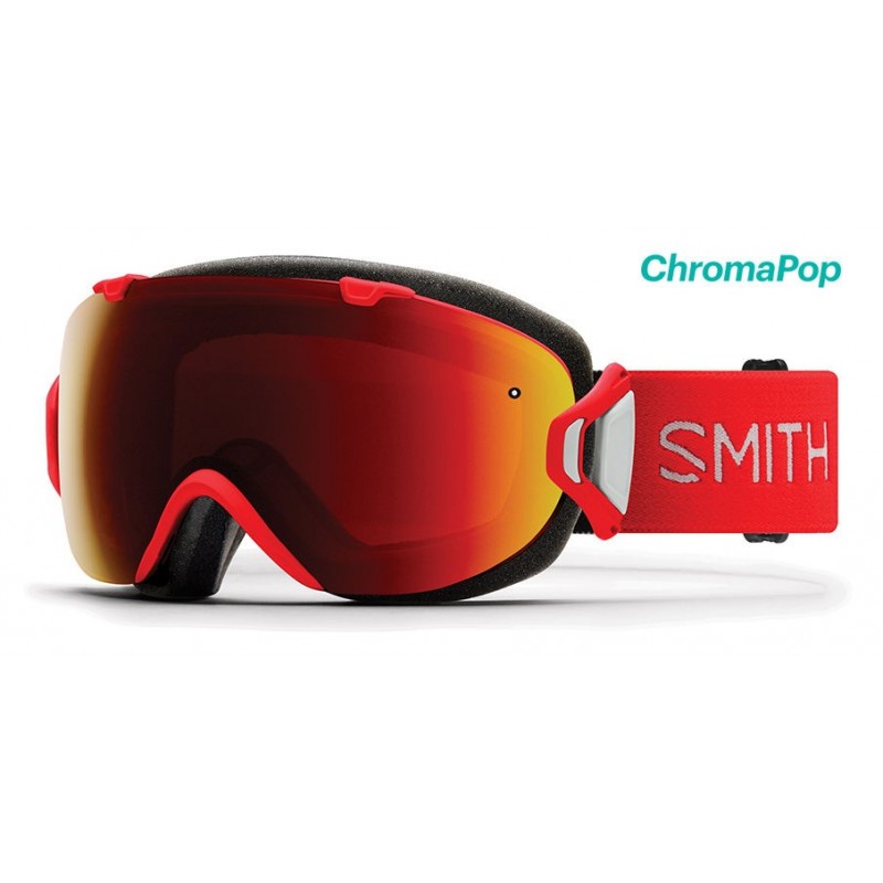 Masque de Ski Femme Smith I/OS rouge 38b