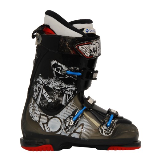 Roxa Evo botas de esquí usadas en negro/gris