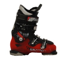 Chaussures de ski occasion Salomon Quest acces 80 noir/rouge