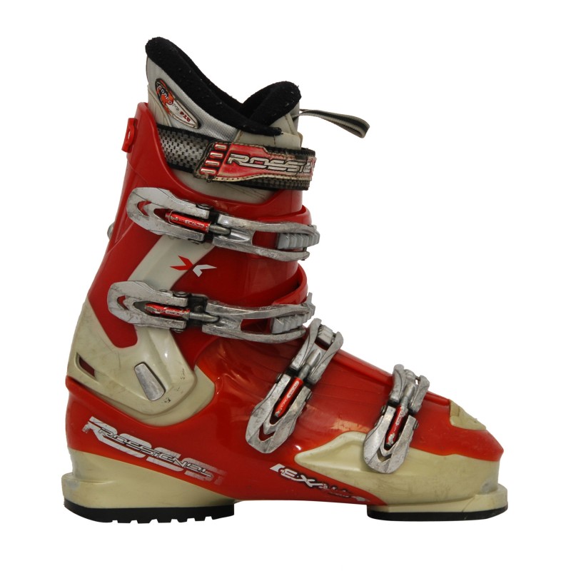 Chaussures de ski adulte Rossignol exalt rouge/blanc