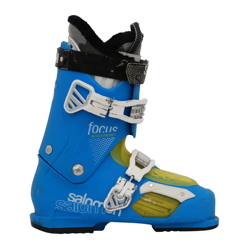 Chaussure de ski occasion Salomon focus bleu