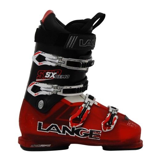  Used Lange SX 80 rtl Red / Black Ski Boot