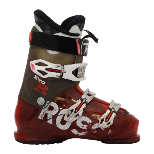 Chaussures ski occasion Rossignol Evo R rouge/noir
