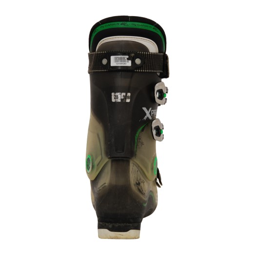 Chaussure ski occasion Salomon Xpro R90 trans/vert qualité A