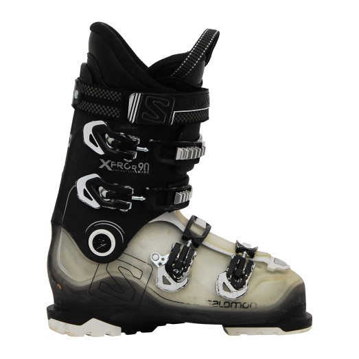 Chaussure de ski occasion Salomon Xpro R90 noir/trans