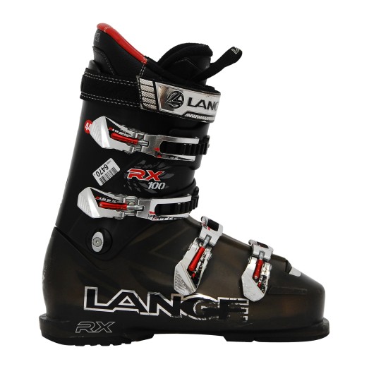 Gebrauchter langer brauner Skistiefel RX 100