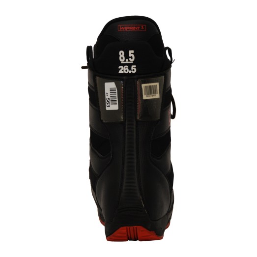 Botas de hombre Burton Progression negras / rojas