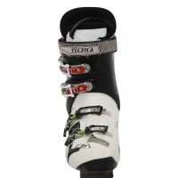 Chaussures de ski occasion Tecnica phnx noir/blanc qualité A