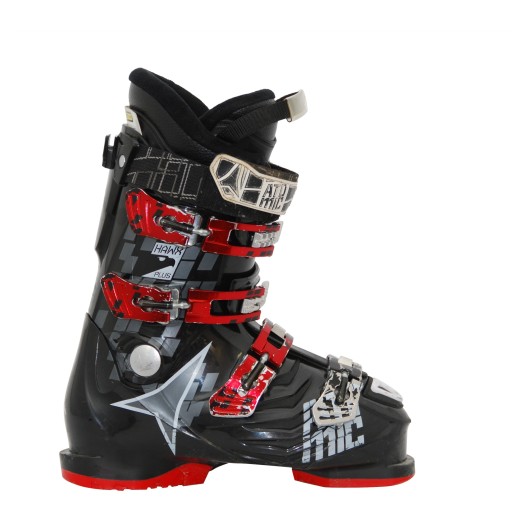  Atomic Hawx Plus Ski Shoe Gray / Red Black / Red