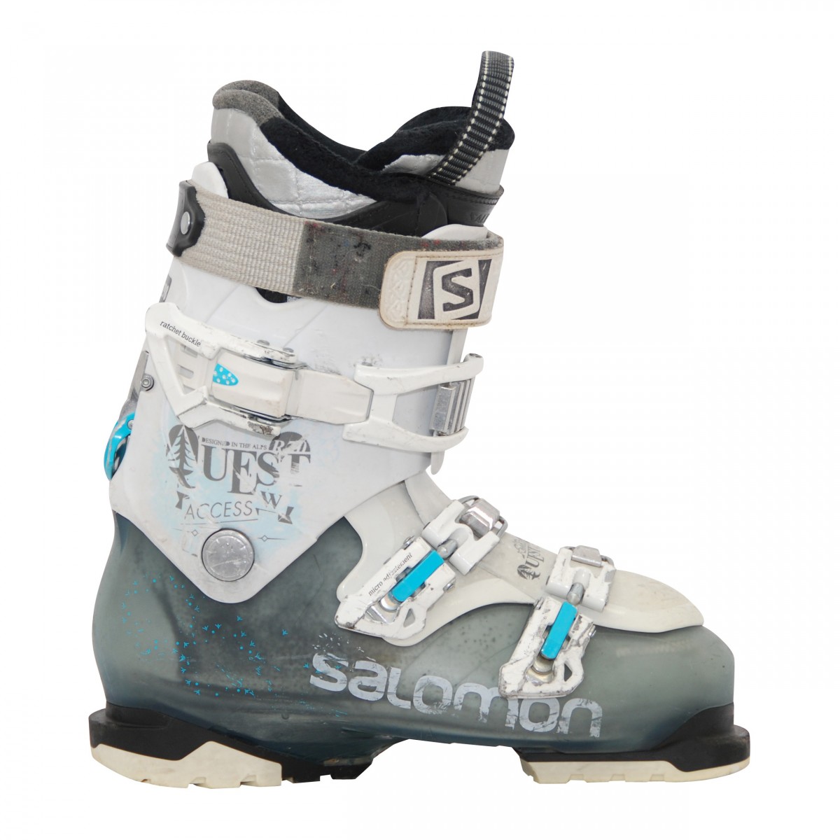 40/25.5MP Chaussures de ski occasion Salomon Quest access R70w Qualité A 