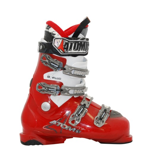 Usado bota de esquí Atomic Modelo B Tech Rojo