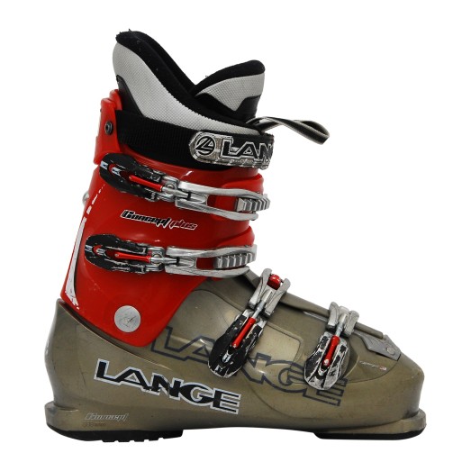 Botas de esquí Ocasión Lange Concepto Más rojo/gris