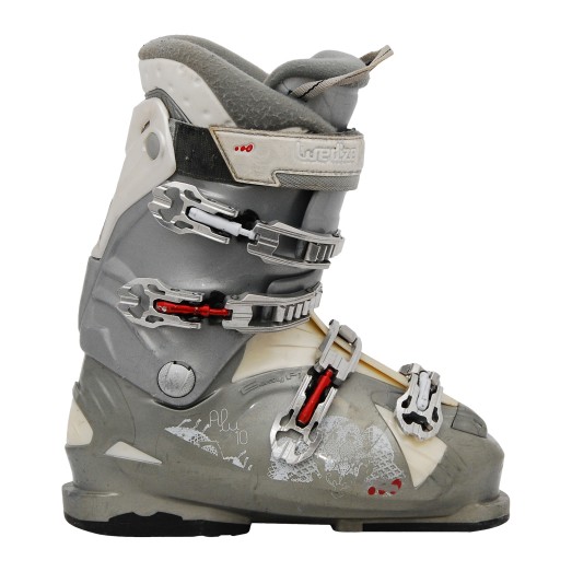  wed'ze aluminum 10 gray ski boot