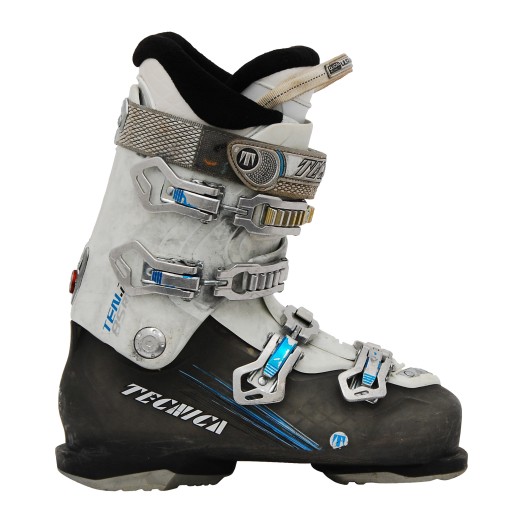 Chaussures de ski occasion Tecnica ten 2 85 rt blanc/gris/bleu qualité B