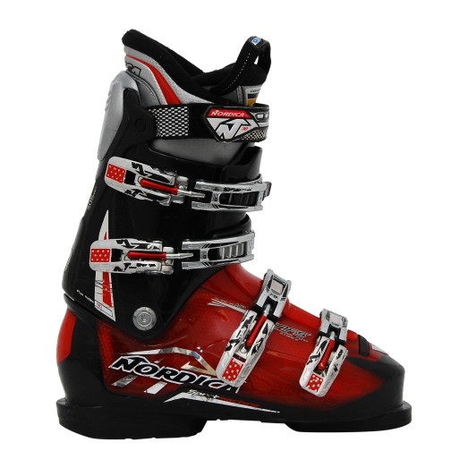 Chaussure ski occasion Nordica Sportmachine rouge
