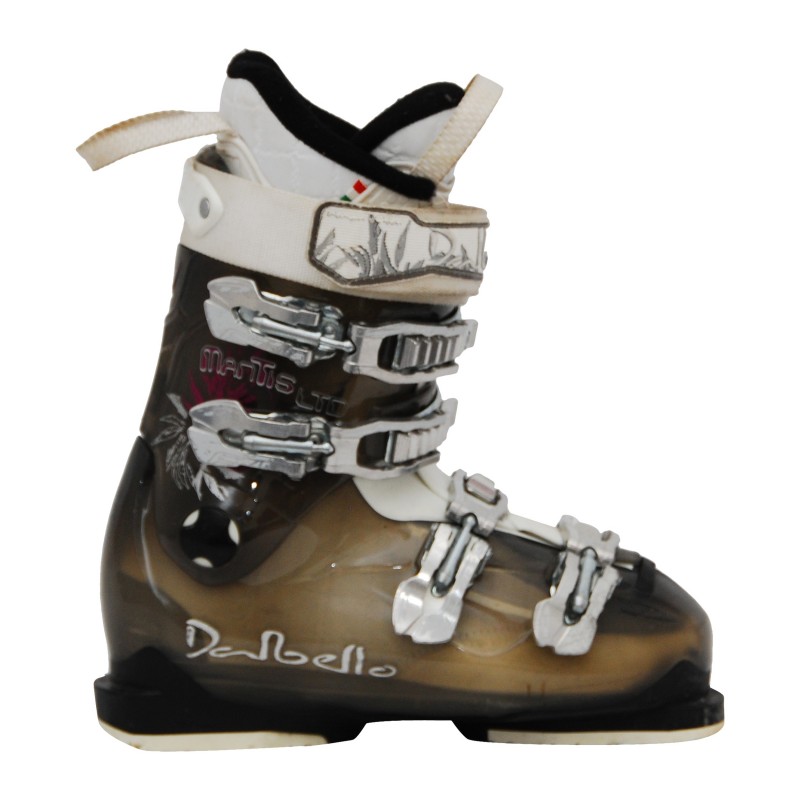 Chaussure de ski occasion Dalbello mantis LTD marron translucide.