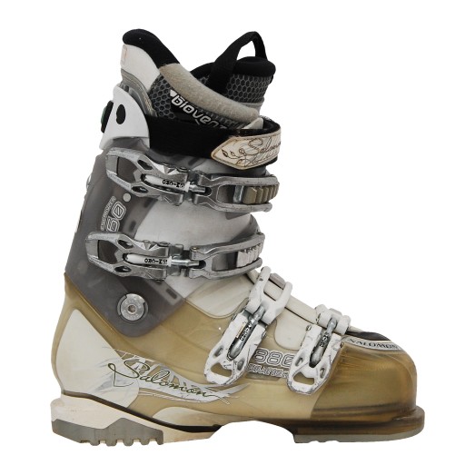 Used ski boot Salomon Divine 880 grey/beige