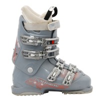 Chaussures de ski occasion Salomon charm gris/bleu