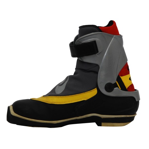 Chaussure fond occasion Skating SALOMON skate yellow + fixation SNS profil