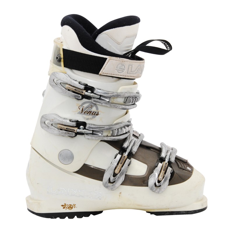 Chaussure de Ski Occasion Lange venus R marron/blanc