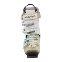 Chaussure ski occasion Salomon Xpro r70w blanc noir bleu qualité A