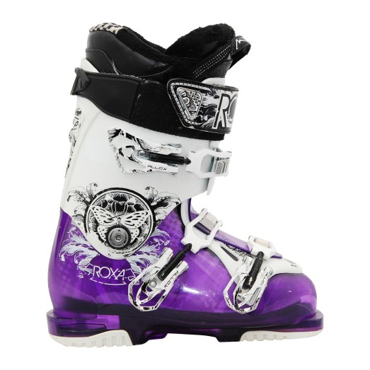 Roxa Kate Usato Ski Shoe 9.5 viola bianco