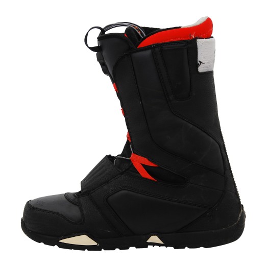Boots occasion de snowboard occasion Nitro TlS noir rouge qualité A