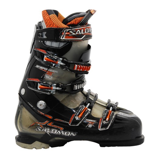 Chaussure de ski Occasion Salomon Mission 8 noir et orange