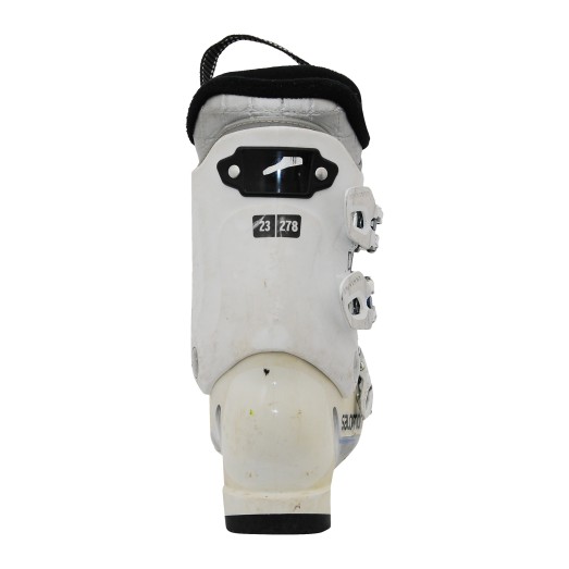 Chaussure de ski occasion Salomon Divine 550 blanc/bleu