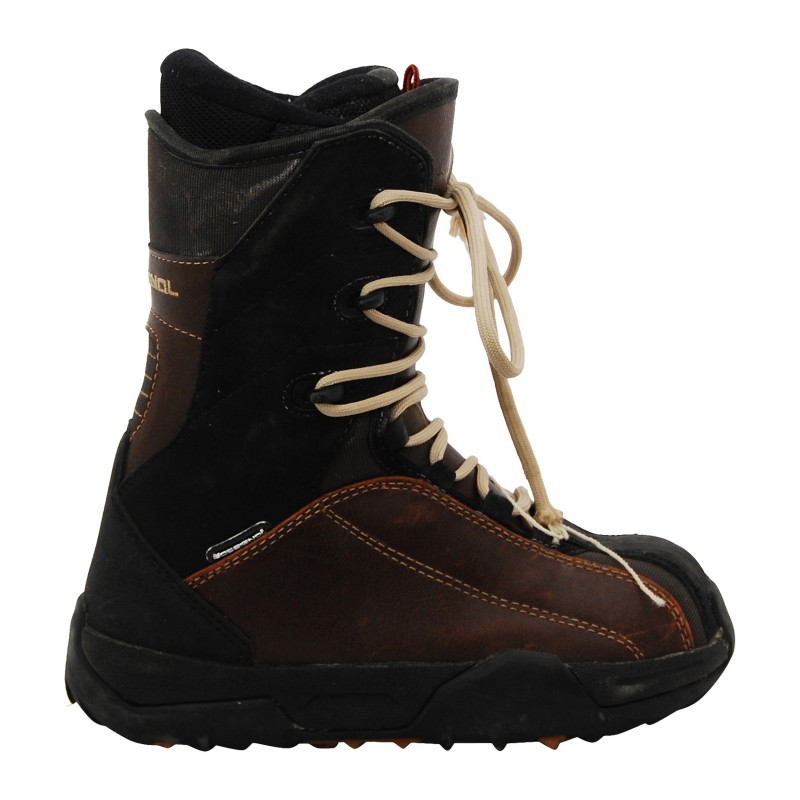 Boots occasion Rossignol marron et noir