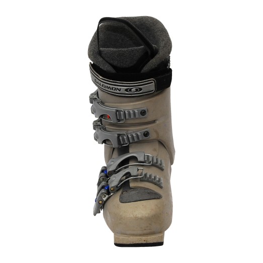 Chaussure de ski occasion Salomon performa beige qualité A