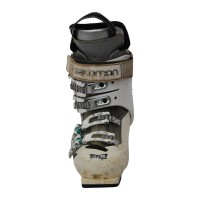 Chaussure de ski occasion Salomon Divine R80 blanc/vert qualité A