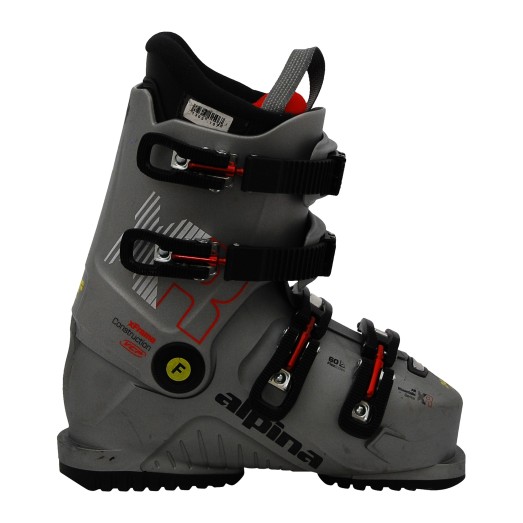 Chaussure de ski occasion Alpina Discover 4 XR gris