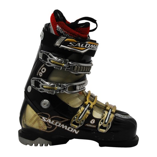Used ski boot Salomon Mission 8 Rs black