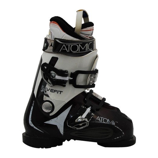 Chaussures de ski occasion Atomic live fit plus violet/blanc qualité B