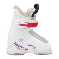 Chaussure de ski occasion Junior Tecnica JT 2/3 blanc