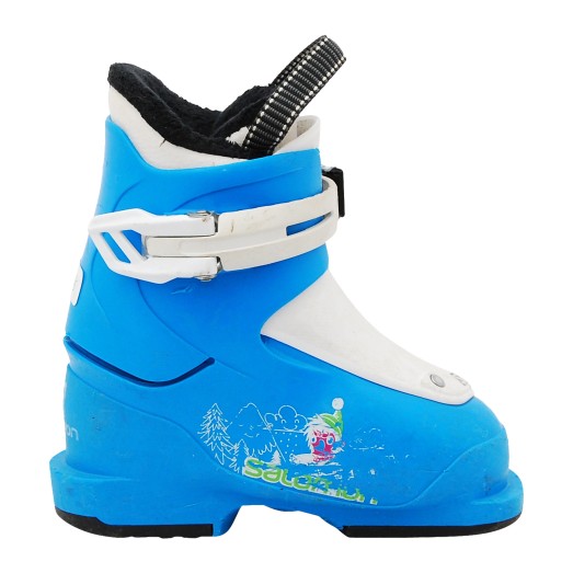 Chaussure de ski occasion junior Salomon Junior espace 15 bleu