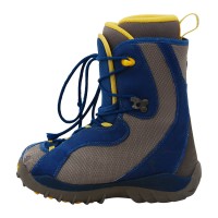 Boots occasion junior Salomon Thalapus noir/gris/rouge