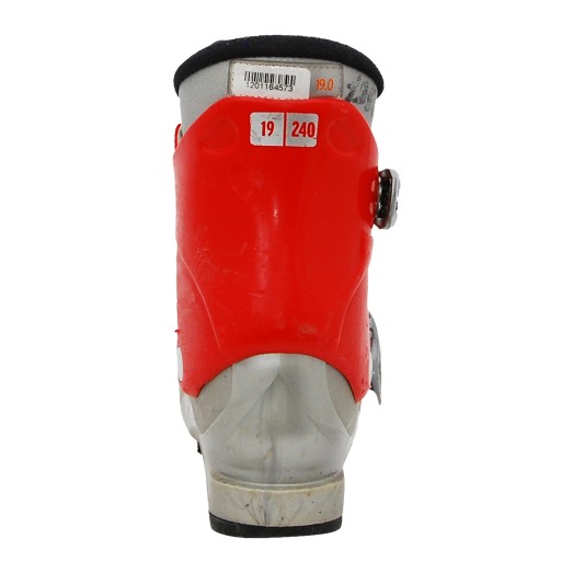 Chaussure de Ski Occasion Junior Salomon T2 T3 gris rouge