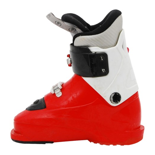 Chaussure de ski Occasion Junior Tecnica rj rouge et blanche qualité A